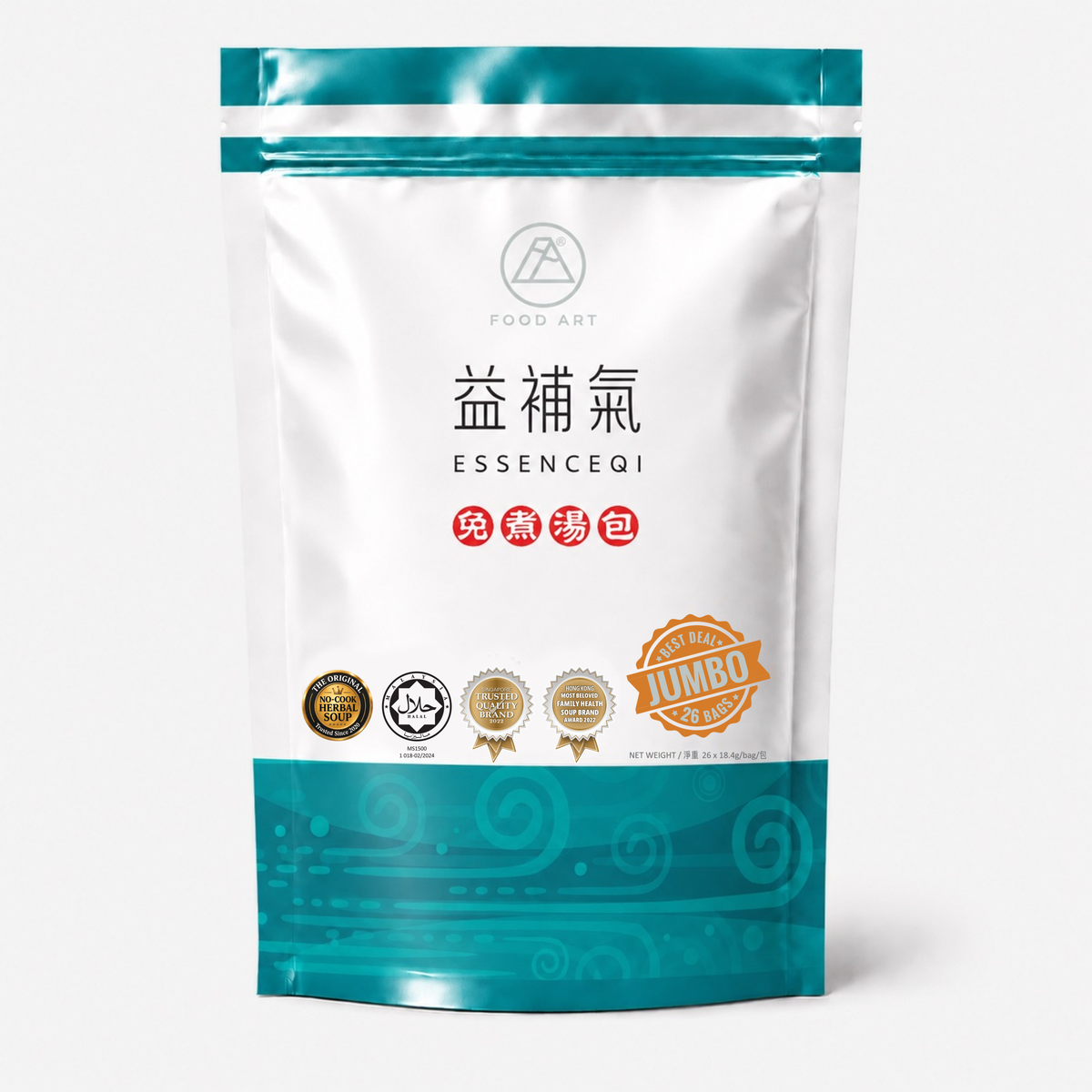益補氣 實惠裝正面
