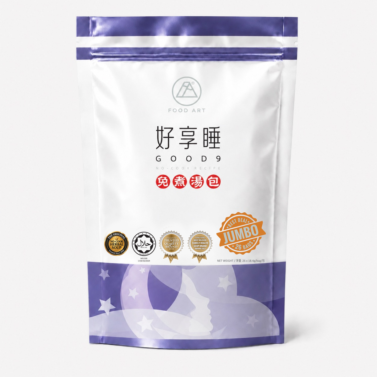 好享睡 實惠裝正面
