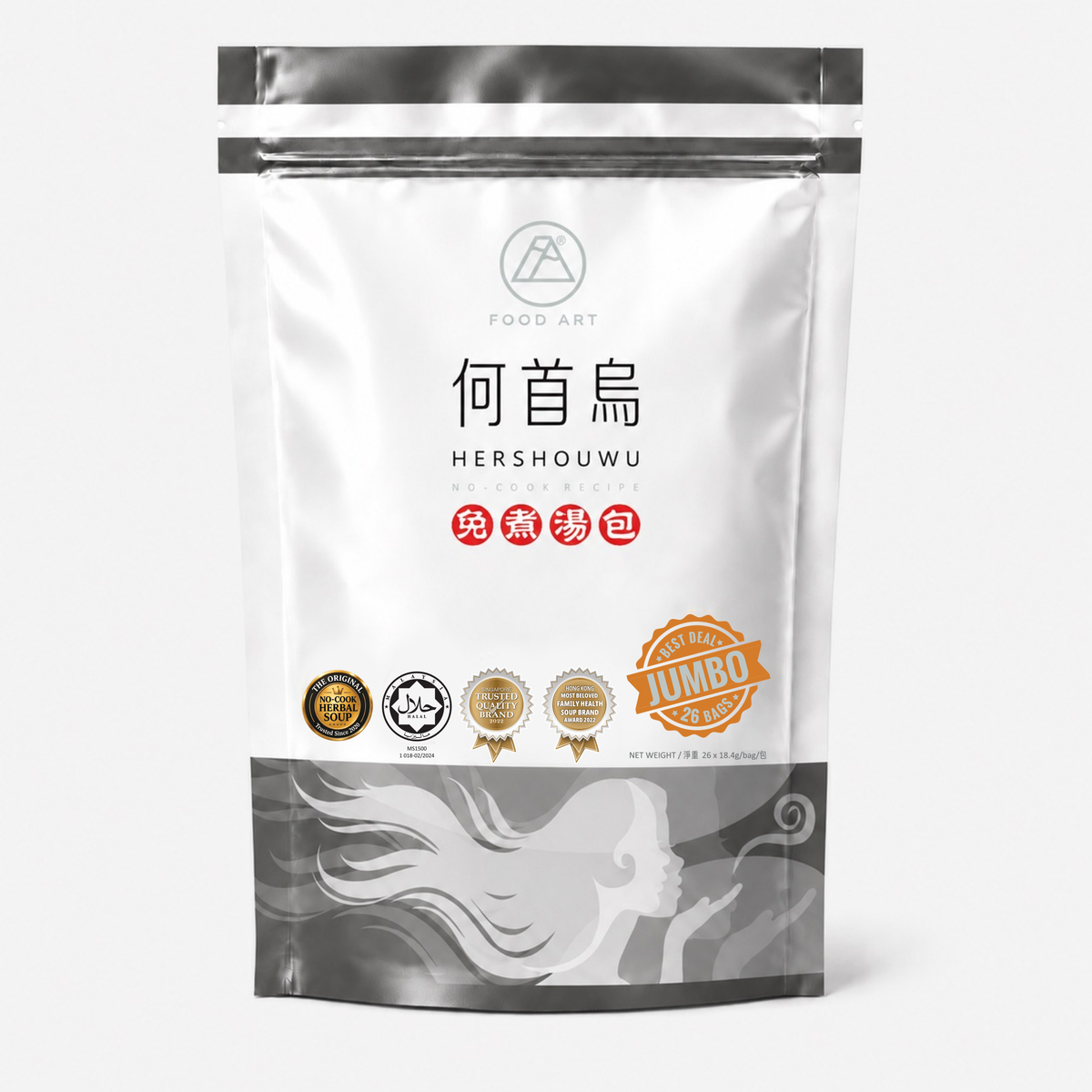 何首烏 實惠裝正面